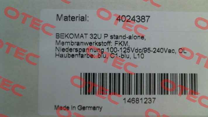 BEKOMAT 32U P Beko