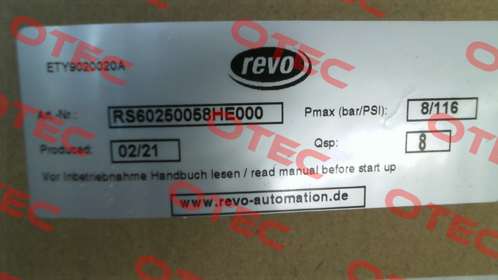 RS60250058HE000 Revo