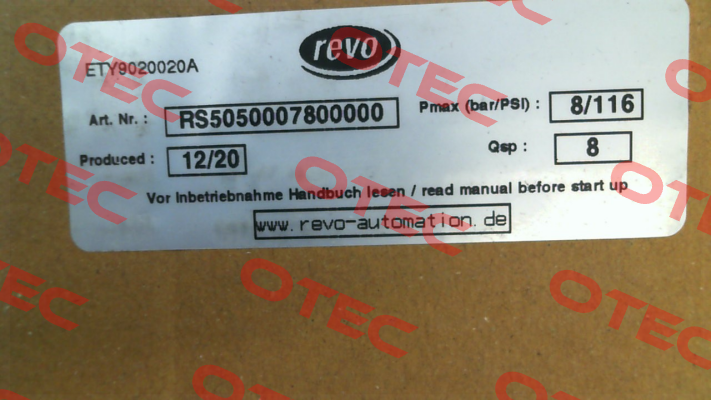 RS5050007800000 Revo