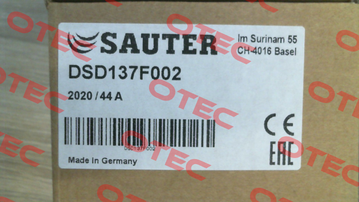 DSD137F002 Sauter