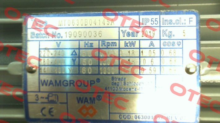 MT0630B04145A Wam
