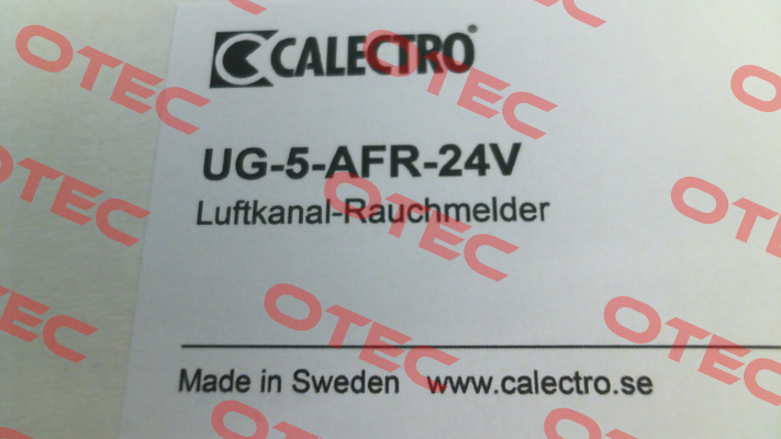 UG-5-AFR-24V-ST2 Calectro