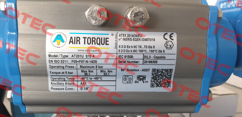 AT201U S10 A (F05+F07-N-DS14) Air Torque