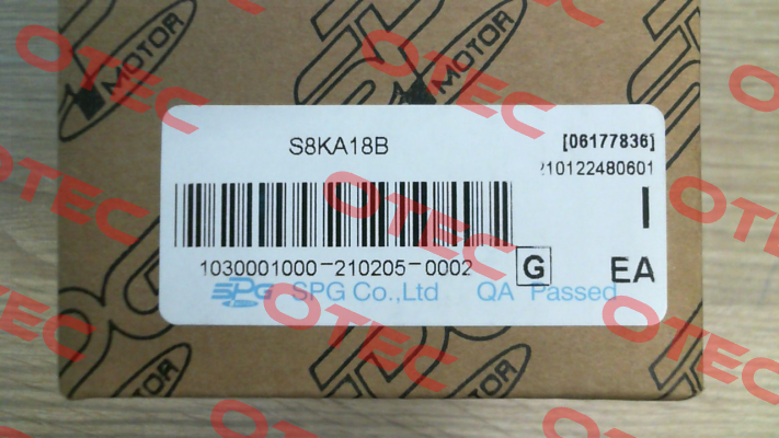 S8I25GX-TCE + SPG S8KA18B Spg Motor