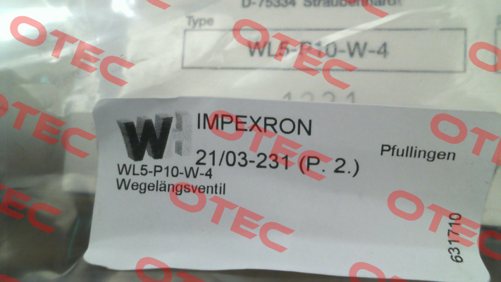 WL5-P10-W-4 Weidemann