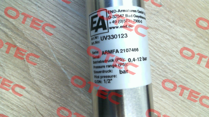 UV330123 End Armaturen