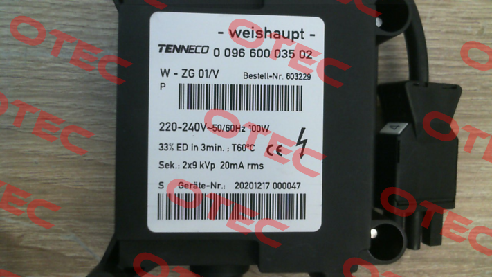 603 228 Weishaupt