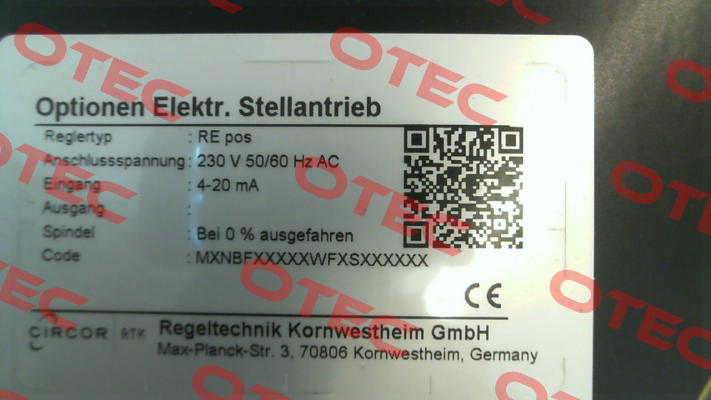 Repl. WENr.39301301 RTK
