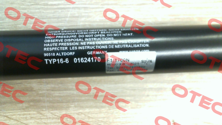 16-6 01601845D old code, L1624076 new code Suspa