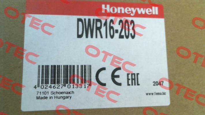 DWR16-203 FEMA