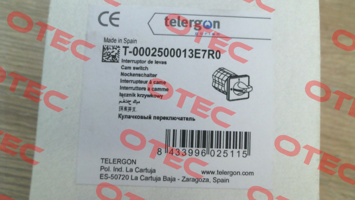 T-0002500013E7R0 Telergon