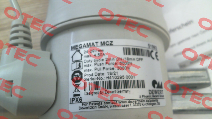 MCZ/GY/386-200/F/6.0/24 DEWERT