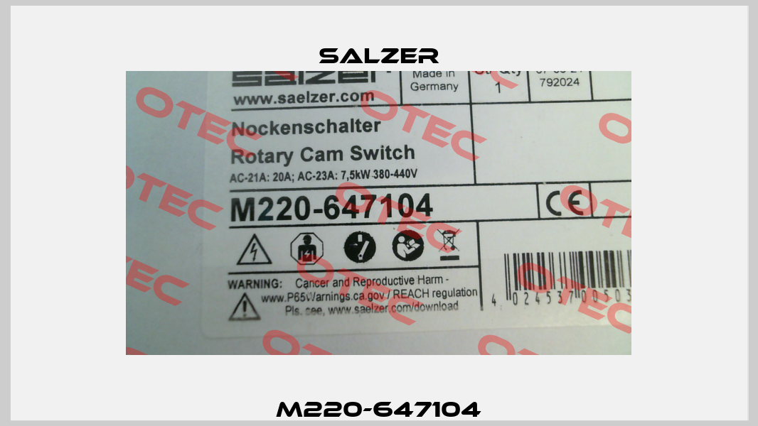 M220-647104 Salzer