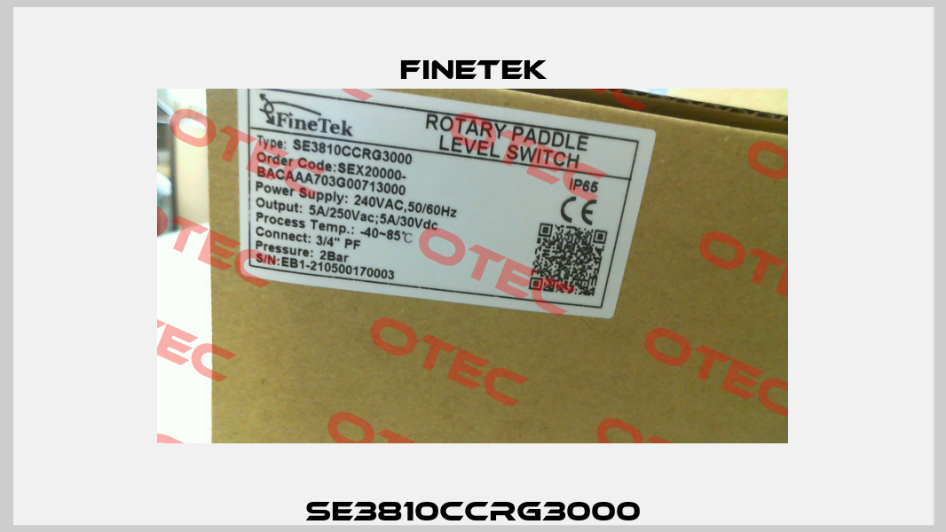 SE3810CCRG3000 Finetek