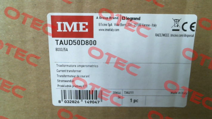 TAUD50D800 Ime
