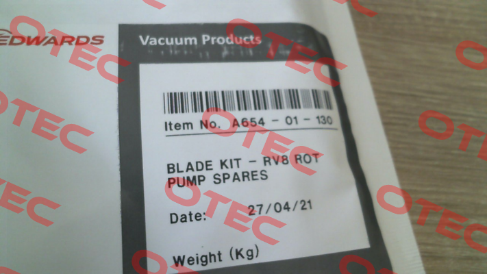 A65401130 Edwards Vacuum