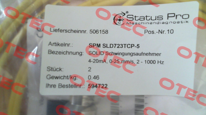 SPM SLD723TCP-5 SPM Instrument