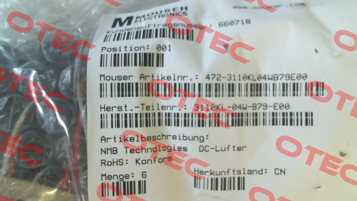3110KL-04W-B79-E00 Minebea