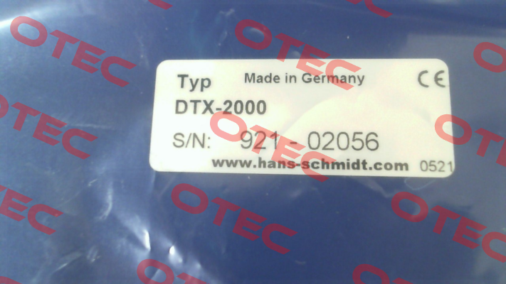 DTX-2000 Hans Schmidt