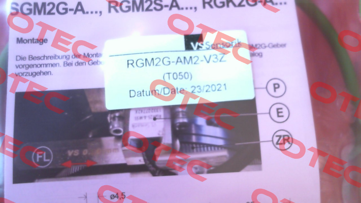 00-05-000110 / RGM2G-AM2-V3Z/T050 VS Sensorik