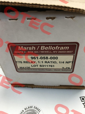 961-058-000 Bellofram