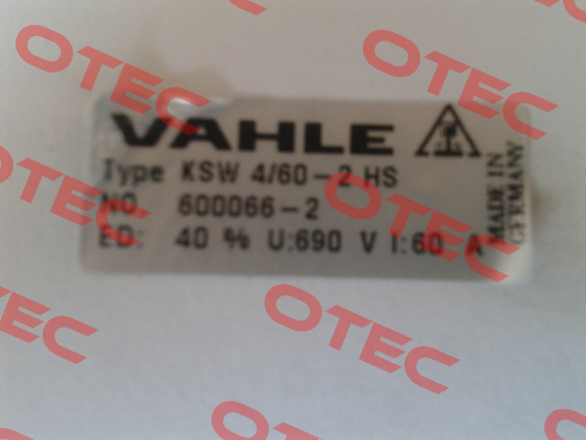 SA-KSW4/60-2HS28-40 (0600066/00-2) Vahle