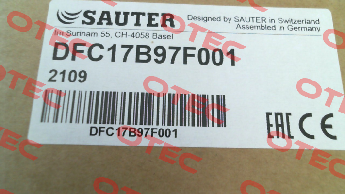 DFC17B97F001 Sauter