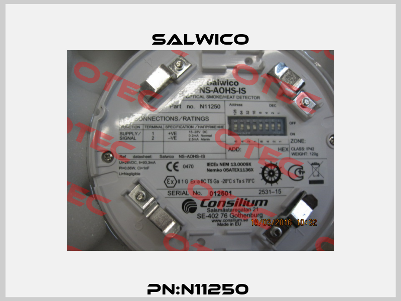 PN:N11250  Salwico