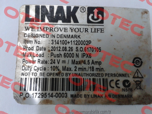 285100-00200110  Linak