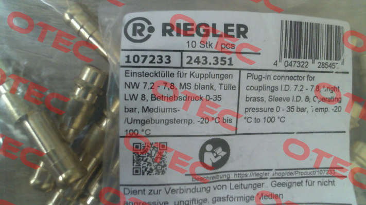243.351 ART. 107233 Riegler