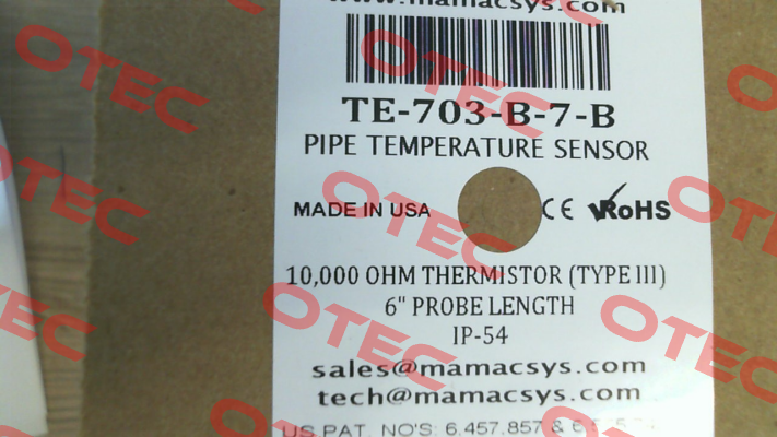 TE-703-B-7-B-- Mamac Systems