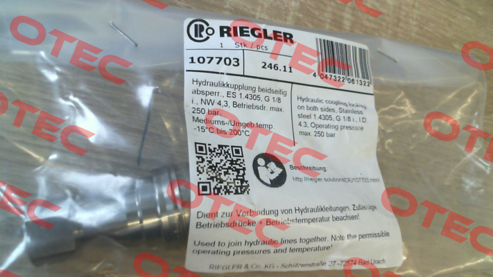 107703 / 246.11 Riegler