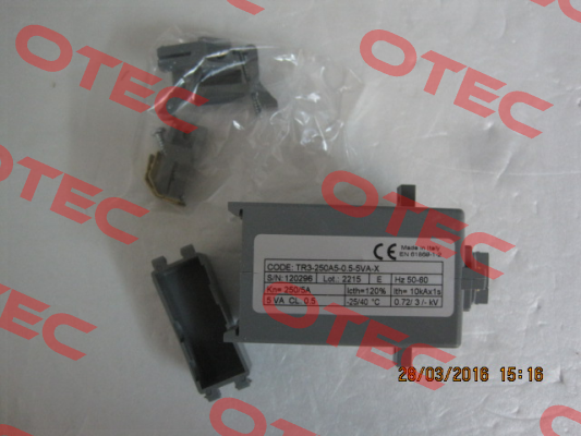 TAR3D 250/5A kl.0,5  5VA    Revalco