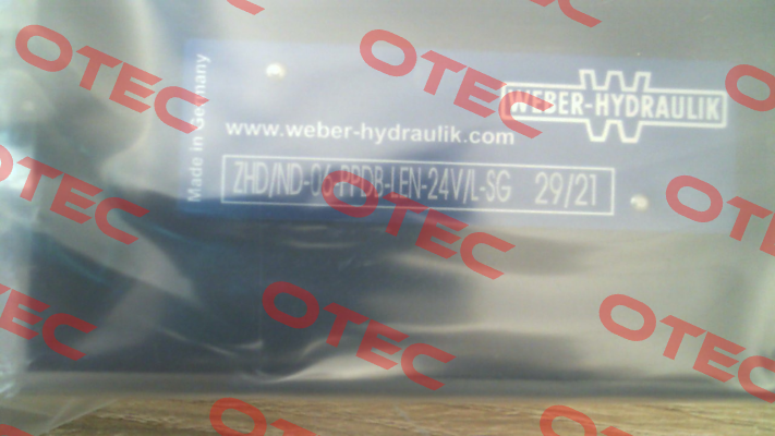 ZHD/ND-06-PPDB-LEN-24V/L-SG Weber Hydraulik