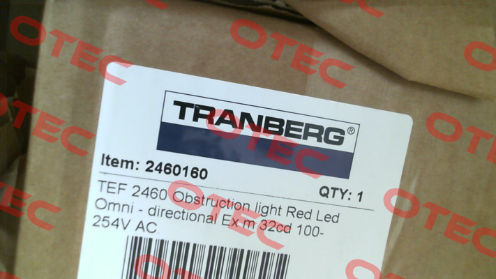 Type: TEF2460160 TRANBERG