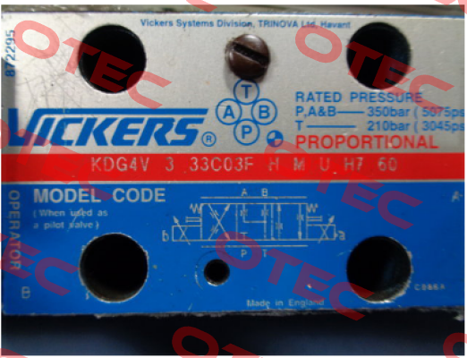 KDG4V333C03FHMUH760  Vickers (Eaton)