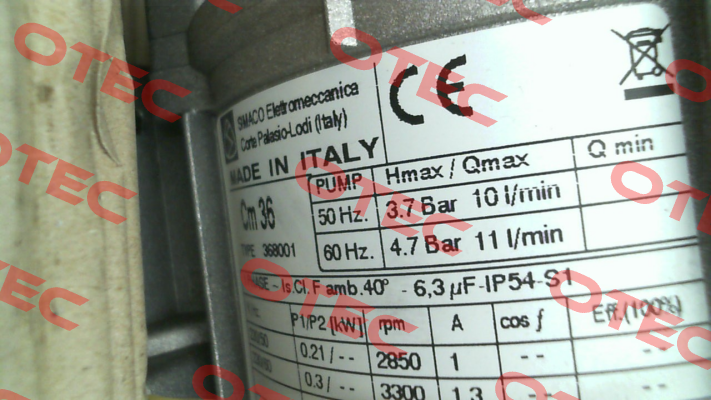 Cm 36,  SI368001 Simaco