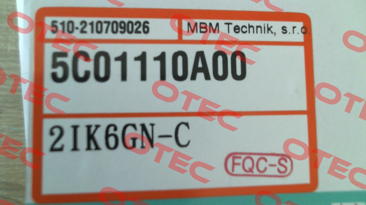2IK6GN-C / 5C01110A00 Sesame Motor