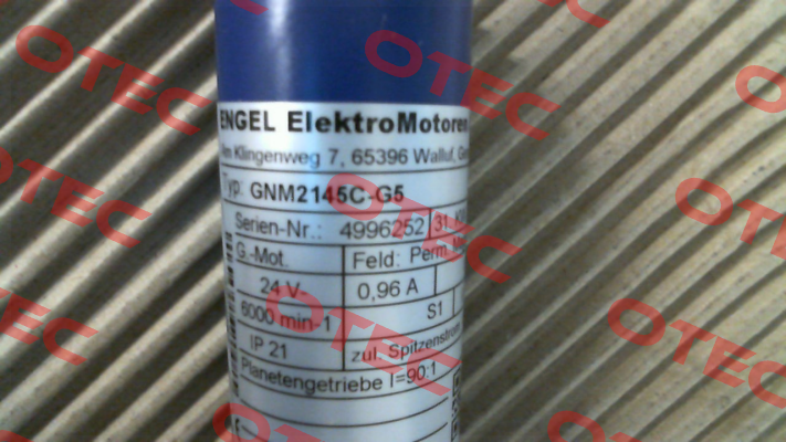 GNM2145C−G5 Engel Motor