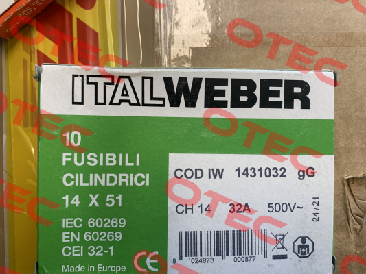 1431032 (pack x10) Italweber