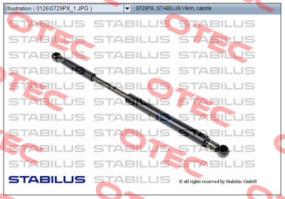 0729PX Stabilus