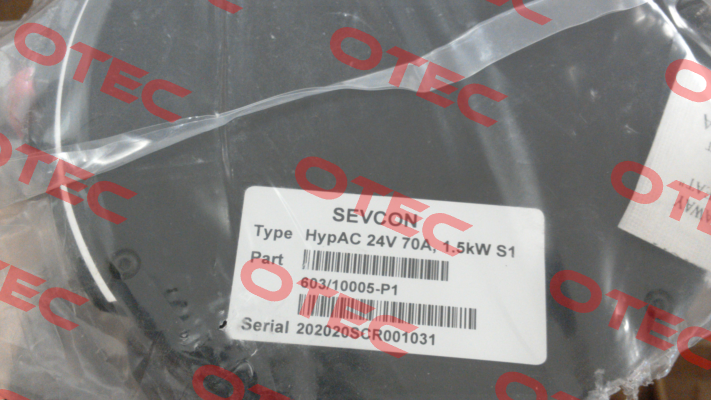 603/10005 Sevcon