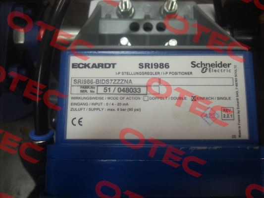 SRI986-BIDS7ZZZNA Foxboro (by Schneider Electric)