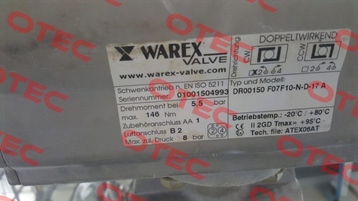 AT 150.DR AT150  Warex