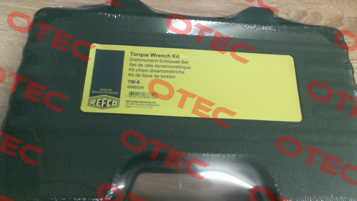 p/n: 4666034, Type: TW-8 Refco