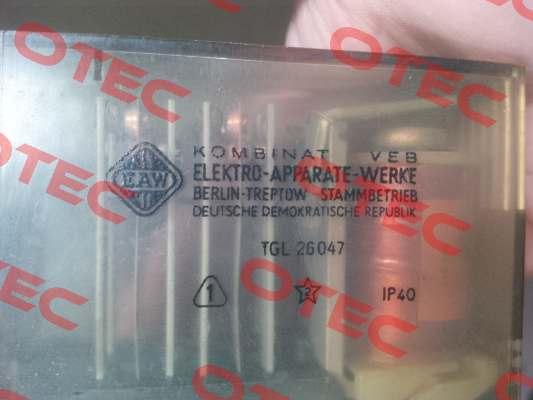 TGL 26047 2RH01, 48VDC Relog