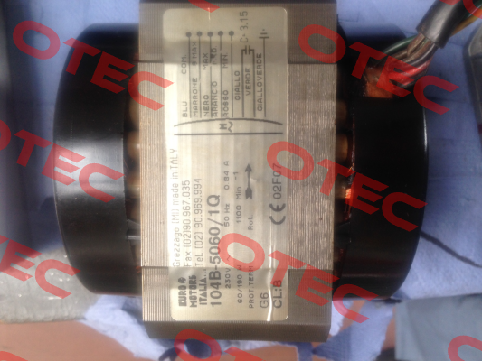 COD 4137.1201 - MOT 104B 5060/1Q Euro Motors Italia