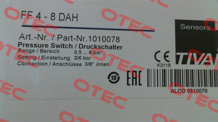 FF4- 8 DAH Tival-Sensors