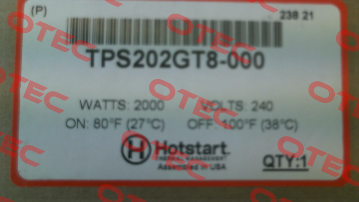 TPS202GT8-000 Hotstart