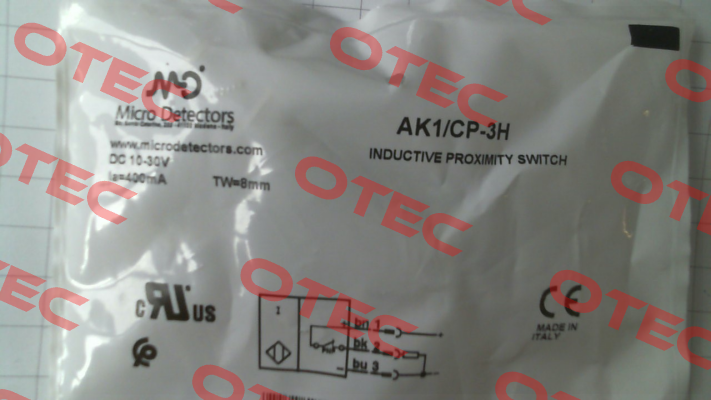 AK1/CP-3H Micro Detectors / Diell (now Datasensing)